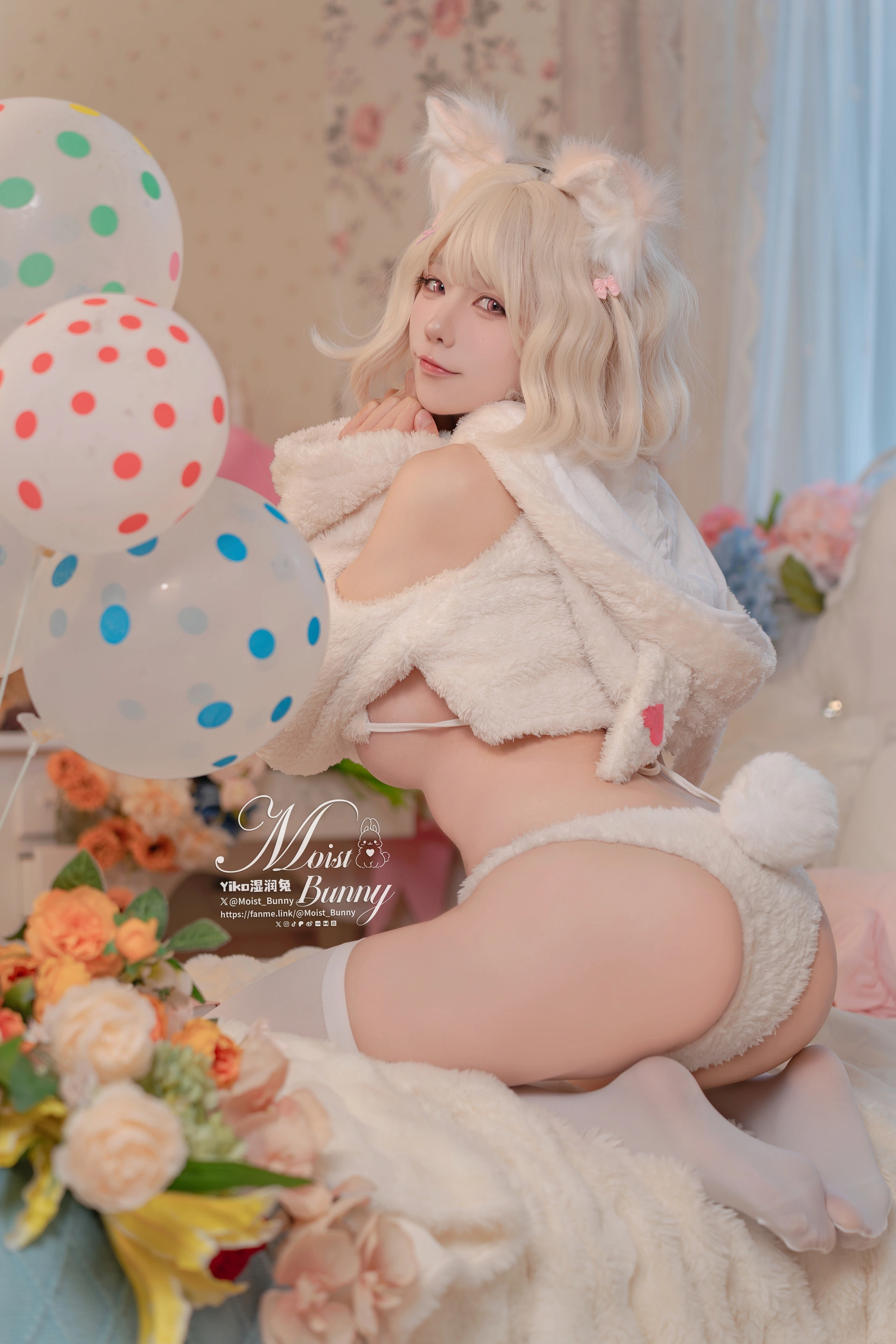 咬一口兔娘(Yiko湿润兔) – NO.215 2月作品『他的猫』 1