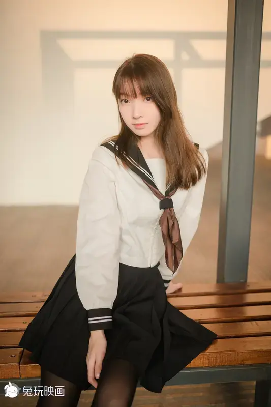 祖木子 NO.001 兔玩 黄昏里的JK 5